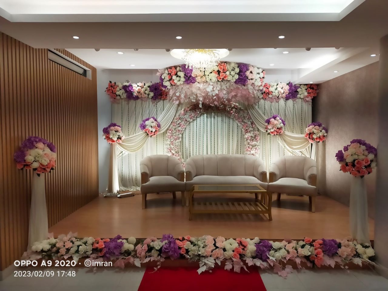 Birthday celebration at Vintage Convention Hall